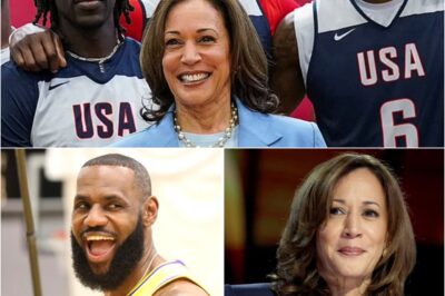 ​LeBron James has ignited a firestorm by endorsing Kamala Harris for president, sharing a provocative video that juxtaposes Donald Trump’s controversial remarks with civil rights footage. The NBA superstar declared, “When I think about my kids and my family… the choice is clear to me.” Fans are fiercely divided—some hail him as a hero, while others accuse him of spreading propaganda. The internet is ablaze with reactions, and the debate shows no signs of cooling down.​