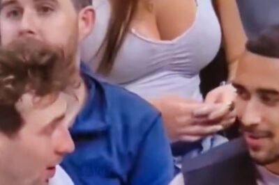 This Female Fan Was Caught on Live TV Doing Something That Had Every Guy Behind Her Completely Distracted (VIDEO)