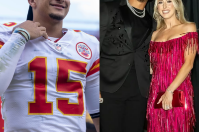 Snubbed by Patrick Mahomes and Brittany, the Chiefs QB’s dad shows off the next superstar in the family