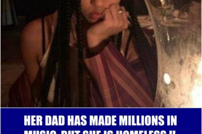 Her dad has made millions in music, but she is homeless !! You wont believe who her dad is..