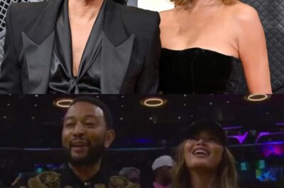 John Legend’s Wife Chrissy Teigen Has Social Media Going Crazy After Putting Her Legs On Full Display While Sitting Courtside During Lakers-Rockets Game