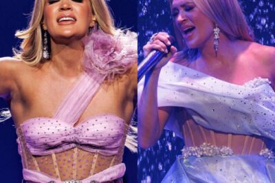 Carrie Underwood didn’t end her Vegas residency with a bang—she ended it with a moment that felt like time stopped. Everyone showed up expecting the usual big finale, but what they got was raw, quiet, and holy. As she stepped into the spotlight and sang How Great Thou Art, the glitz of the Strip disappeared, and all that was left was her voice—steady, aching, and full of something deeper. For four minutes, it wasn’t just a concert, it was a prayer, and the whole room could feel it in their bones. Watch below