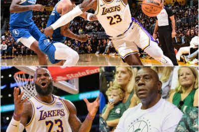 “They played like it was a regular season game.” Magic Johnson just torched the Lakers after their Game 1 beatdown by the Timberwolves — and he’s not wrong.