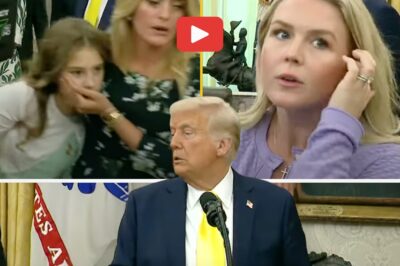 JUSST IN ‘EVERYBODY GET OUT’ Presi:dent Tr:ump cuts White House speech short as he RUSHES from podium after ‘MEDICAL EMERGENCY.’   This is so sad, but WHAT A MAN the President is as he walked over immediately to assist.    Karoline Leavitt also took the press out of the room! We hope nothing serious happened.   The video and the full story is below.