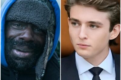 He Asked For Just One Dollar! Barron Tгuмρ could’ve ignored him like everyone else did. But what the young Tгuмρ heir did instead left witnesses stunned—and started a chain reaction that would pull a homeless man off the street, turn a quiet moment into a national story, and leave the entire country stunned.
