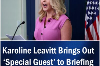 Karoline Leavitt Brings Out ‘Special Guest’ to Briefing — ENTIRE ROOM SHOCKED