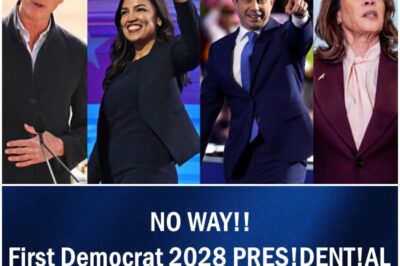 SH0CK ANN0UNCEMENT: First 2028 DEM0CRAT PRES!DENT!AL CAND!DATE Revealed — Party Divided as Race Heats Up Early!
