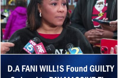 ‘I DID NOTHING WRONG, WHY PUNISH ME?’ D.A FANI WILL!S Found GUILTY — Ordered to PAY MASSIVE Fine