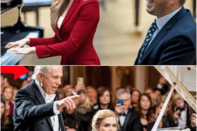 Crowd LAUGHS When Karoline Leavitt Sits at Piano — Seconds Later, She Shuts Everyone Up!