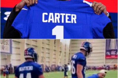 “Dude Spawned In With Max Height!” — Abdul Carter’s MASSIVE Size In Giants Video Turns Into Instant Meme (VIDEO)