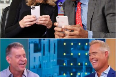 Troy Aikman Drops His Wild Super Bowl Prediction On “Good Morning America,” And The Reactions From Joe Buck & Michael Strahan Say It All