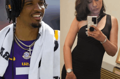 Jayden Daniels’ Mom Was Caught On Camera Hawking Him Down While He Was Getting A Woman’s Phone Number In Miami
