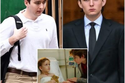 NO CAMERAS. NO SPEECHES. JUST HEART. — Barron Trump made a secret visit to a children’s cancer ward, and what happened next has the internet in tears. Families say the quiet teen brought unexpected comfort, leaving behind smiles, prayers, and something far deeper than words. In a world chasing clout, his silent act of kindness is going viral for all the right reasons.