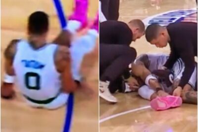 New Slow Motion Video Shows Boston Celtics Superstar Jayson Tatum Suffering Gruesome Injury, And It Does Not Look Good