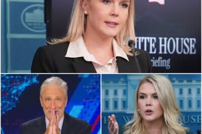 “You Won’t Believe What She Said!” — Karoline Leavitt SILENCES Jon Stewart On Live TV With One Brutal Line That Has the Internet BUZZING