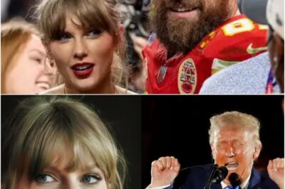 Pres!dent Donald Trᴜmp Randomly Decides To Disrespect Taylor Swift On Social Media, And Travis Kelce Might Have To Step In