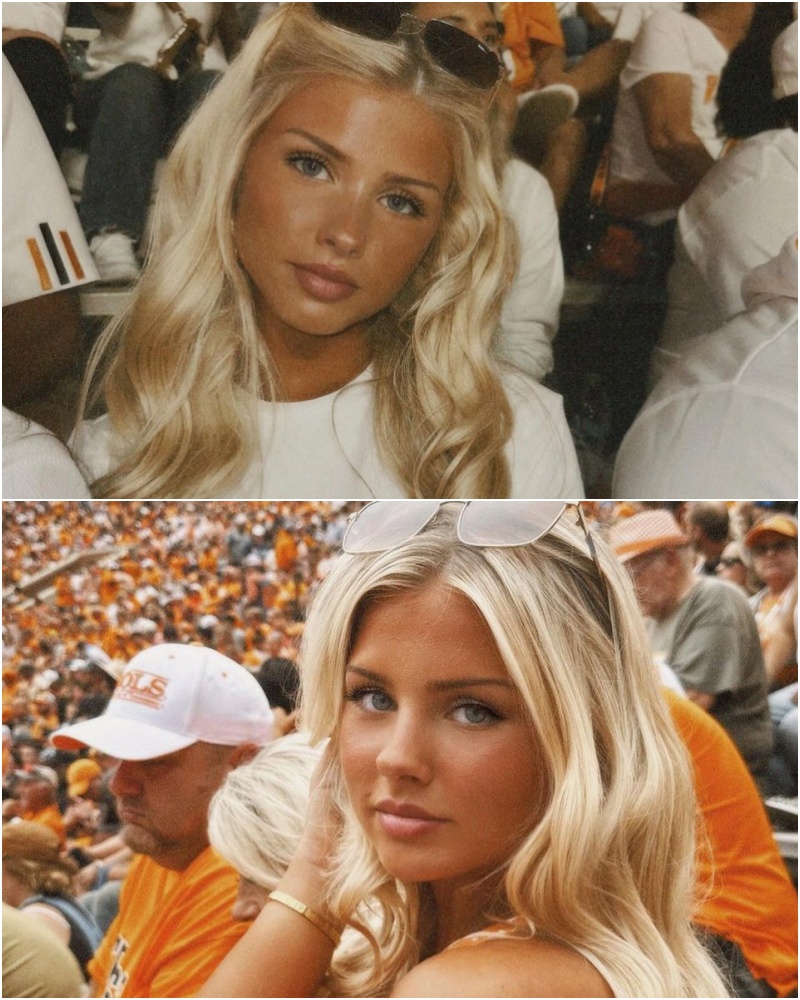 Jaw-Dropping Female Tennessee Vols Fan Who Stole Hearts vs. Georgia Has