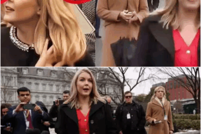 Social Media Detectives Have ID’d President Trump’s 2 Blonde Female “Secret Weapons” Who Are Always Standing Behind White House Press Secretary Karoline Leavitt