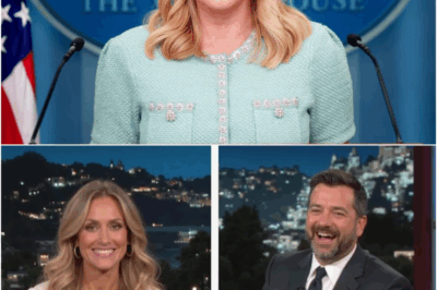Karoline Leavitt’s fiery showdown on Jimmy Kimmel Live ended in total chaos—she ripped off her mic and stormed off stage after one shocking question left Kimmel speechless. The audience gasped. Twitter exploded. Was it outrage… or strategy? Here’s the jaw-dropping moment everyone’s talking about.