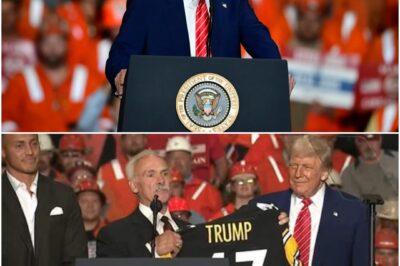 Trump Was in the Middle of a Speech—Then Steelers Legend Rocky Bleier Walked Up With Something That Left Everyone Stunned