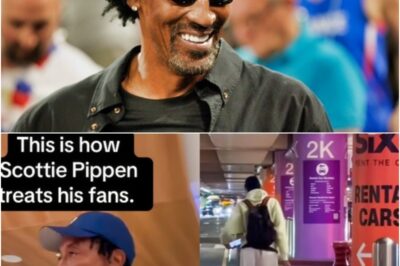 “This ain’t the Scottie I grew up loving…” Scottie Pippen Is Catching Major Backlash For The Way He Treated A Fan At The Airport