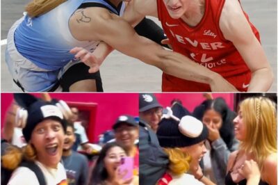 VIDEO: WNBA Outcast Chennedy Carter Caught Signing & Planting Huge Kiss On Fan’s Chest In Mexico After Getting Blackballed For Bullying Caitlin Clark