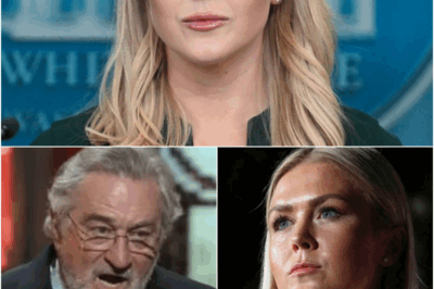 Leavitt vs. De Niro: LIVE TV MELTDOWN Goes Viral — Hollywood Icon Left STUNNED by Savage Clapback!  Karoline Leavitt didn’t just show up — she shut it down. What started as a routine segment turned into a viral showdown as Leavitt took aim at Robert De Niro live on air, refusing to play by Tinseltown’s rules. One brutal line silenced the Oscar winner and flipped the script — leaving the studio in stunned silence. Here’s how she owned the moment that everyone is talking about…