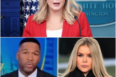 Karoline Leavitt’s Savage Comeback Leaves Michael Strahan Speechless — Wait Till You Hear Her New Nickname!