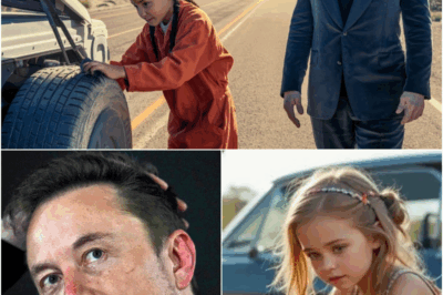 Elon Musk Stops Cold After Little Girl Fixes His Tesla – Then He Spots What’s on Her Finger