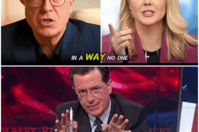“SHOCKING: Karoline Leavitt Hijacks Colbert’s Show—Producers Forced to Cut Segment Mid-Taping!”