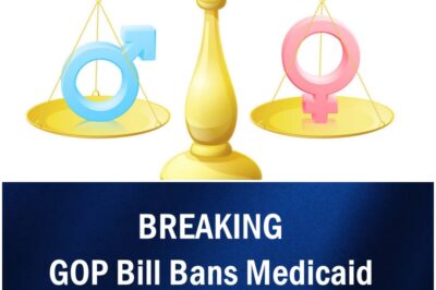 BREAKING GOP Bill Bans Medicaid Coverage of Transgender Care