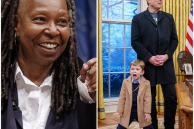 ‘SHE’S PURE TRASH’ Whoopi Goldberg and “The View” Mock Elon’s 4-Year-Old Son on Live TV
