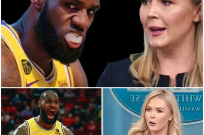 LEBRON JAMES CALLS KAROLINE LEAVITT “KKK BARBIE”—HER 17-WORD RECKONING SILENCES HIM AND SENDS THE INTERNET INTO A FRENZY! What Did She Say That Revealed the Truth About LeBron’s Past?