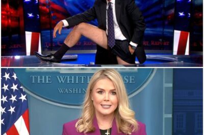 The Night Caroline Leavitt Turned the Tables on Stephen Colbert: A Viral Moment of Political Discourse