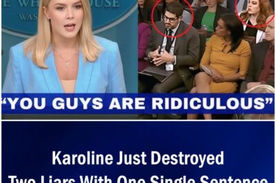 Karoline Just Destroyed Two Liars With One Single Sentence