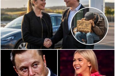 BREAKING: Karoline Leavitt Teams Up With Elon Musk To Donate $112 Million In Tesla Stock To Help The Homeless. She Explains Why She’s Teaming Up Because…👇👇👇