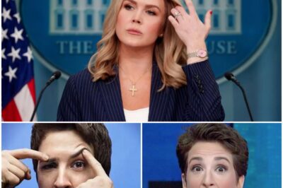 Maddow FLIPS OUT After Karoline Leavitt Drops SECRET RECORDING on Live TV — ‘You Were Never Supposed to Hear This’!