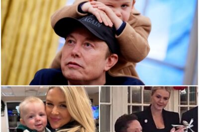 Karoline Leavitt Sees Elon Musk’s Son Crying in the Garden—What the Boy Tells Him Breaks His Heart She thought it would be just another quiet moment during a White House garden tour. But when Karoline Leavitt noticed Elon Musk’s young son sitting alone, in tears, she knelt down to ask what was wrong — and what he whispered next left her absolutely speechless.