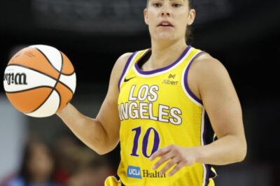 Social Media Had Plenty To Say About Kelsey Plum’s Strange Schoolgirl Outfit That Included A Short Skirt Ahead Of Sparks-Sky Game