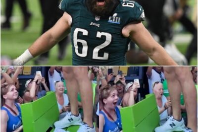 VIDEO: Jason Kelce Stuns Crowd By Whipping Out His Package, Leaving One Female Fan Speechless