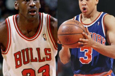John Starks Had A Very Calm Response When Asked About His Poster Dunk On Michael Jordan During The 1993 Playoffs