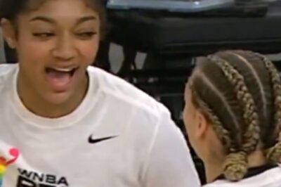 VIDEO: Mic’d Up Cameras Caught Angel Reese & Rachel Banham Performing “Disgusting” Handshake Before Sky-Mercury Game