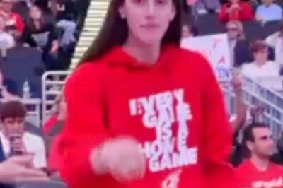 VIDEO: Caitlin Clark Forced To Apologize After Shocking Courtside Run-In With Fan Before Game