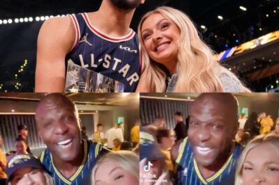 VIDEO: Terry Crews Steals The Show At Pacers-Thunder Game With Tyrese Haliburton’s Girlfriend In Hilarious ‘White Chicks’ Throwback Moment