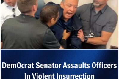 Dem0crat Senator Assaults Officers In Violent Insurrection