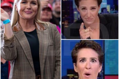 THIS JUST HAPPENED: Rachel Maddow DEMANDS Security to REM0VE Karoline Leavitt from Set After Explosive Confrontation! In a ѕһ0ᴄᴋɪпɡ turn of events, Rachel Maddow demanded security remove Karoline Leavitt from the set after a fiery exchange that quickly escalated beyond control. The intense confrontation left the studio in chaos as Leavitt’s bold remarks pushed Maddow to the brink. What was said that triggered Maddow to take such drastic action, and how did the situation spira……