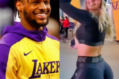 VIDEO: NBA Fans Think They’ve Discovered The Jaw-Dropping Female Who’s Responsible For Distracting Bronny James During His Time With The Lakers Something felt off about Bronny James during his Lakers run — now fans think they know why. A courtside blonde just went viral after being caught on camera doing way more than just watching the game. The clip has social media in a frenzy, with wild theories flying. And if what people are saying is true… this might be way bigger than just a courtside crush.