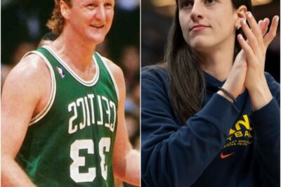 Larry Bird Drops 7 Words on Live Air That SHUT DOWN the Room — And WNBA Fans Know Exactly Who He Meant   He didn’t shout. He didn’t flinch. But when Larry Bird finally broke his silence on the Caitlin Clark chaos, his 7-word line hit like a sledgehammer. Cameras kept rolling — but no one could speak. The moment was raw, quiet… and undeniable. What he said wasn’t just real — it exposed everything they’ve been too afraid to admit.