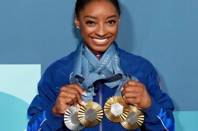 PHOTOS: Simone Biles Had Everyone Talking About Her Daring Tiny Tank Top That Showed Off Her New Enhancements