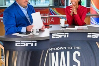 VIDEO: ESPN Analyst Accused Of Making Fun Of Colleague’s Weight With Disgusting Comment On Live TV Something explosive just went down on live TV — and viewers can’t stop talking. An ESPN analyst dropped a disgusting weight joke about a colleague mid-broadcast, and the backlash is fierce. The clip is lighting up social media, with fans accusing him of crossing the line and calling for Fire If ESPN doesn’t act fast… this could snowball into one of the network’s most toxic controversies yet.